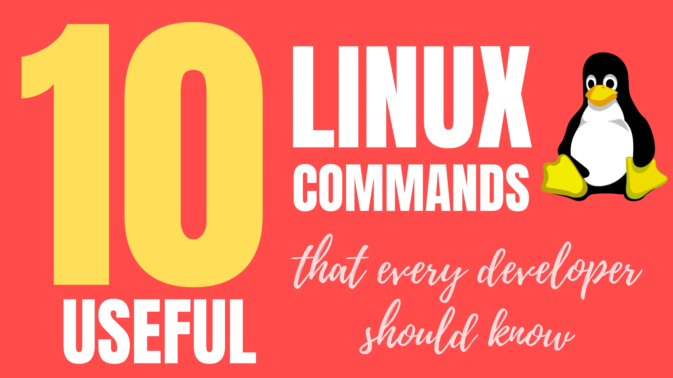10 useful Linux Commands that every developer should know