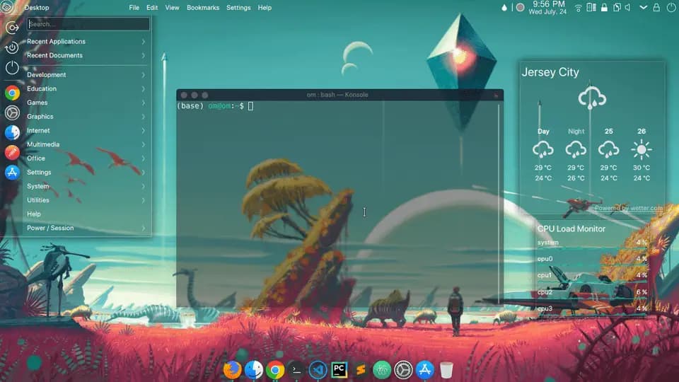 How I Customized My KDE Plasma Desktop (With Video)